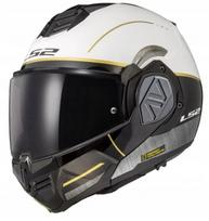 Motociklo šalmas LS2 FF906 ADVANT IRON, balta/mėlyna, S dydis