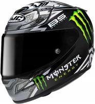 Motociklininko šalmas HJC RPHA 12 QUARTARARO REPLICA, juodas, dydis L, su Pinlock ir papildomu stikliuku