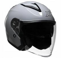 Atviras motociklo šalmas ROXAR ORLANDO EVO Drizzly Grey, pilkas