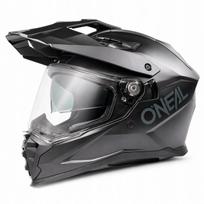 Motociklininko šalmas O'Neal D-SRS, juodas matinis, XXL (61/62), su blenda, ECE 22.06