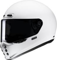 Motociklininko šalmas HJC V10, baltas, XS (54–55 cm)