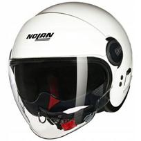Atviras motociklininko šalmas NOLAN N21 Visor 06 CLASSICO rožinis, M dydis