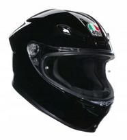 Motociklininko šalmas AGV K6 S, juodas, L dydis