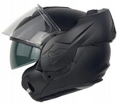 Motociklininko šalmas NAXA JAW FF1 XL, su pakelta smakro dalimi, Pinlock sistemomis