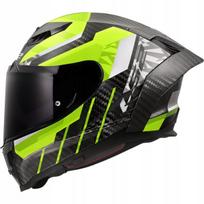 Motociklo šalmas LS2 FF807, integruotas, geltonas Dragon Trax