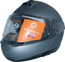 Motociklininko šalmas Schuberth C4 Pro Silent Safe, skirtas chopper motociklams