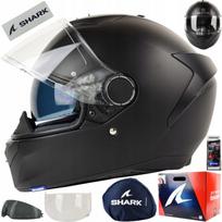 Motociklininko šalmas Shark Spartan, juodas matinis, XL dydis