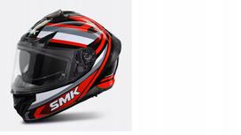 Viso veido šalmas SMK Typhoon Freeride, raudonas, S dydis