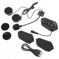 Belaidė Bluetooth BT-12C 5.3 ausinė motociklo šalmui
