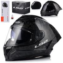 Motociklininko šalmas LS2 FF807 CARBON Forged su Blend, Pinlock ir 2 stiklais
