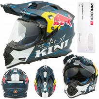 Motociklo šalmas MOTO ADVENTURE MX Red Bull ADV 1.0 XL 61–62 cm, PINLOCK