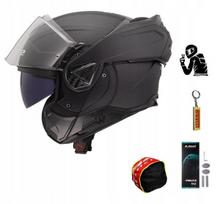 Motociklininko šalmas LS2 FF910 ADVANT 2, juodas blizgus, 2XL