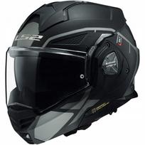 Modulinis šalmas LS2 FF901 ADVANT X Metric, matinio titano, XXL dydis