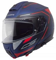 Motociklininko šalmas SCHUBERTH C5 Omega Blue, dydis 61/XL