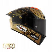 Motociklininko šalmas SUOMY S1-XR GP PECCO WORLD CHAMPION 2023 GOLD, riboto leidimo, dydis L