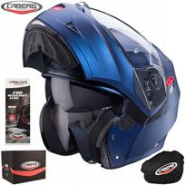 Motociklo šalmas Caberg Duke X, matinis mėlynas, L dydis (Yamaha)