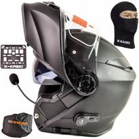 Motociklininko šalmas ORIGINE Jaw BLENDA su integruota Bluetooth laisvų rankų įranga, XL