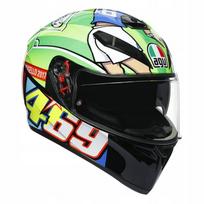 Motociklininko šalmas AGV K3 SV ROSSI MUGELLO 2017, su blendė ir Pinlock, dydis S