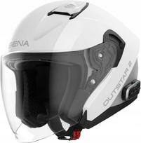 Motociklo šalmas SENA OUTSTAR 2 S su integruota Intercom Mesh & Wave, ECE 22.06