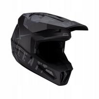 Motociklininko šalmas Leatt Moto 2.5 V23 Stealth, XXL (63–64 cm), enduro/visureigis