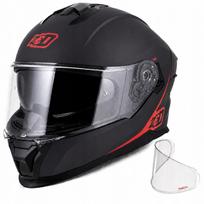 Motociklininko šalmas ZED K40 su blenda, antifog, ECE22-06, XS, tinkamas interkomui