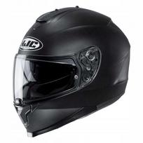 Motociklininko šalmas HJC C70N, matinės juodos spalvos, XXL