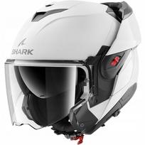 Motociklininko šalmas SHARK OXO, XL, baltas blizgus