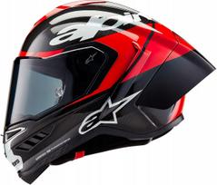 Motociklo šalmas Alpinestars SUPERTECH R10 Element S dydis su tamsintu vizoriumi ir Pinlock
