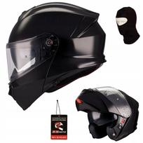 Motociklininko šalmas MT GENESIS SV Pure Black, juodos spalvos