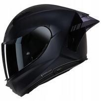 Motociklininko šalmas NOLAN N60-6 Sport, juodas/sidabrinis, matinė apdaila, M dydis