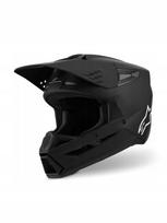 Kroso šalmas ALPINESTARS SUPERTECH M3, juodas matinis, 2XL