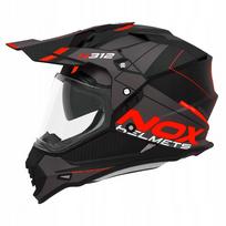 Krosinis enduro šalmas Nox N312, Pinlock sistema, ECE06, XS dydis