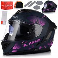 Motociklo šalmas LS2 FF818 Storm III Burst moterims su Pinlock ir Blend