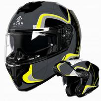 Motociklininko šalmas Horn Duo su Pinlock ir interkomu, ECE2206, XS