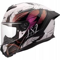 Motociklo šalmas LS2 FF820 Rapid III, violetinis-rožinis, BOHO Chameleon, dydis M