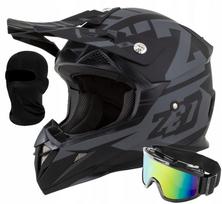 Motociklininko šalmas ZED X1.9 XS, enduro/kroso, su ECE 22.06, tinka ausinėms ir akiniams