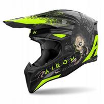 Motociklininko šalmas AIROH WRAAAP DARKNESS, matinė, dydis L
