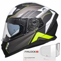Motociklininko šalmas HORN Hirs XS 53–54 cm, su interkomo lizdu, ECE22.06, Pinlock