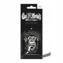 Kvapnus automobilio pakabukas AROMA Gas Monkey Leather Touch, juodas