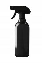 Plastikinis buteliukas su purkštuku, 500 ml, juodas, APC chemijai