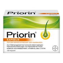 Maisto papildas plaukams Priorin kapsulės