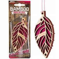Automobilio kvapas, medinis bambuko pakabukas, Dragon Fruit