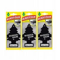 Automobilio kvapas Wunder-Baum Black Classic, 3 vnt., 23-182 AMT