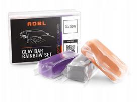 Automobilio molio rinkinys ADBL, 3 skirtingo kietumo spalvos, 3 x 50 g