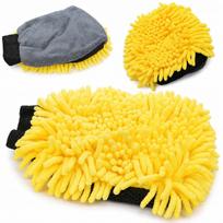 Mikropluošto dvikampė pirštinė automobilio plovimui ir valymui