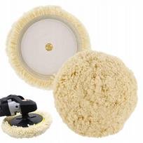 Poliravimo padas su dirbtiniu kailiu, 125 mm, Velcro