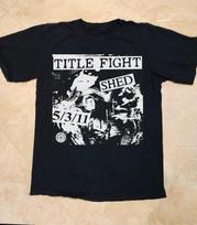 Title Fight Shed Album Black tee Unisex T-Shirt All Size S To 5XL Unisex T-Shirt L white