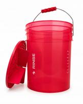 Plovimo kibiras BenBow RINSE, 20 l, permatomas, su raudonu separatoriumi