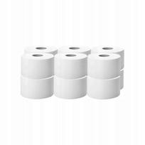 Tualetinis popierius JUMBO, baltas, 2 sluoksnių, 100 m, 12 vnt.