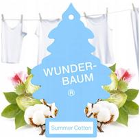 Oro gaiviklis WUNDER BAUM Summer Cotton, gaivaus skalbinių kvapo, pakabinamas